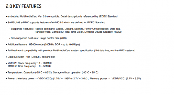 Chip de memoria del almacenamiento EMMC de KLMBG4WEBD-B031 32GB para el cuaderno 11.5*13*1.0M M