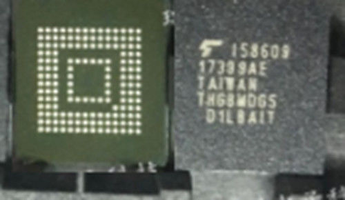 China Ordenador portátil MMC 52MHZ 153WFBGA de la impulsión de memoria Flash de THGBMDG5D1LBAIT IC 32gb Emmc proveedor