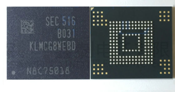 China Chip de memoria GEN6 de KLMCG8WEBD-B031 BGA 64GB EMMC para 1,8 de computadora personal/3,3 V distribuidor